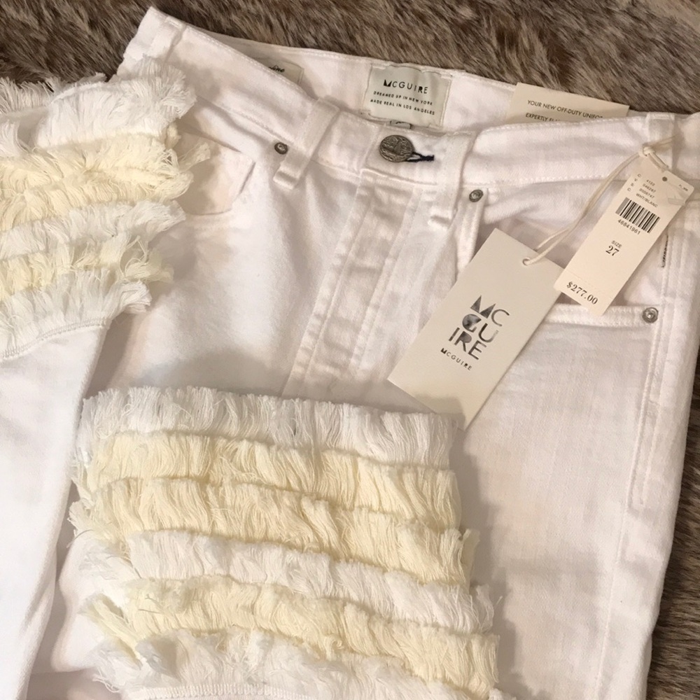 🆕orig $277 NWT McGuire Cha Cha Ruffle Hem - Picture 8 of 8